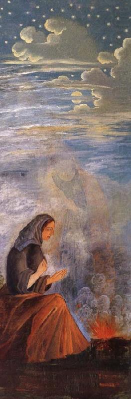 in winter, Paul Cezanne